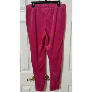 EUC Juicy Couture Hot pink BARBIE velvet joggers womens -size 2xL Plus‎ thumbnail 4