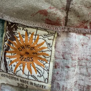 Vintage‎ Chico 10 Year Anniversary Aztec Retro Boho M 100% Cotton Artsy Abstract thumbnail 3