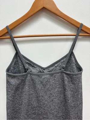 HATCH The Body Rib Unitard in heather grey one piece M thumbnail 8