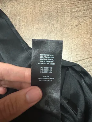Babaton Aritzia Refined Satin Cargo Pant In Black Size 2 thumbnail 7