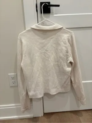 J.Crew 100%Cotton Sweater Button Up thumbnail 6