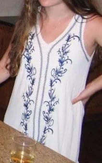 Embroidered Dress thumbnail 6