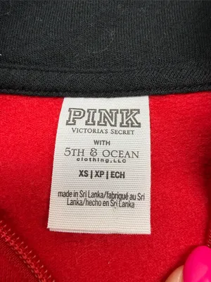 PINK Victoria's Secret Texas Tech University Red Raiders Quarter-Zip Pullover thumbnail 7
