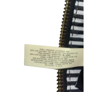 Kate Spade New York Clutch Used Leather Black Beige thumbnail 8