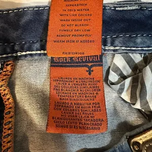 Rock Revival Jeans Size 31 Inseam 30 inches Tali Mid-Rise Bootcut thumbnail 15