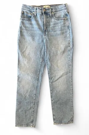 Madewell The Perfect Vintage Jeans Straight High-Rise Leg 27 thumbnail 4