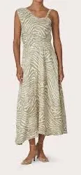 Revolve Green and white striped dress size small only worn once Bought at boutique branded for exposure thumbnail 1