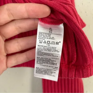 Old Navy Pink Ribbed Cardigan Single Button XL Valentine’s Day Casual thumbnail 3