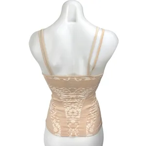 Free People Intimately Mercury Cream Beige Seamless Floral Cami Tank Top XS/S thumbnail 3