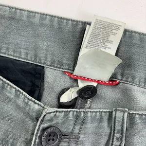 The North Face Pants Womens 33 Gray Cropped Wide Leg Cotton Twill Casual thumbnail 8