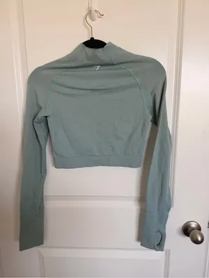 Gymshark Vital Seamless 2.0 High Neck Top M thumbnail 3