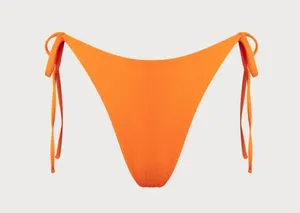Berlook Orange Reversible Triangle Bikini Set, NWT thumbnail 7