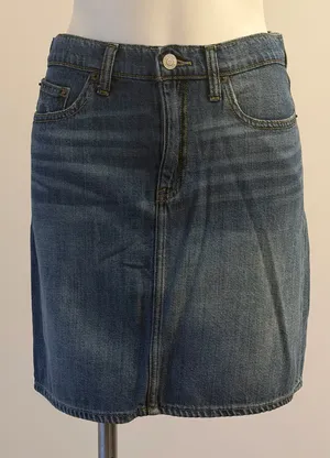 GAP Classic Indigo Wash Denim Mini Skirt thumbnail 1