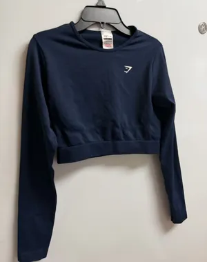 Gymshark Crop Long Sleeve Top thumbnail 1