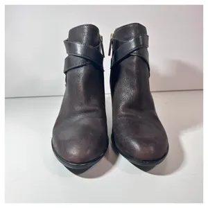 Louise et Cie Lo Ranier Booties Womens‎ Sz 8 Leather Western Cowgirl Chic Style thumbnail 2