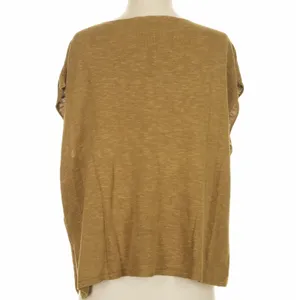Free-est Free People Mustard Yellow V-Neck Relaxed Top thumbnail 5
