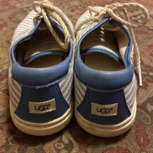 UGG Australia Shoes Womens 8 Eyan Stripe Casual Low Sneakers 1007570 Blue thumbnail 4