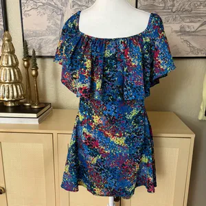REVOLVE For Love &‎ Lemons Martini Dress In Blue Side Cut Outs Size Large thumbnail 2