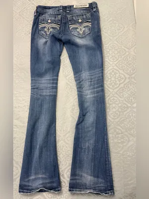 Rock Revival Women's Faded Blue Bootcut Jeans thumbnail 2