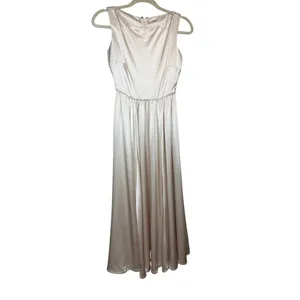 House of CB London Shayla Vintage Cream Midi Dress Sz. XS thumbnail 3