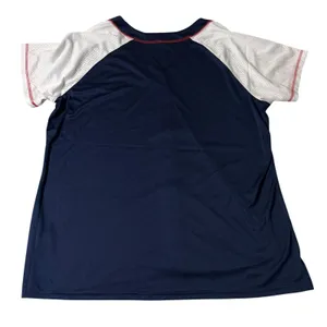 MLB Minnesota Twins Womens Baseball Jersey Shirt Navy Blue White XXL NWT READ thumbnail 2