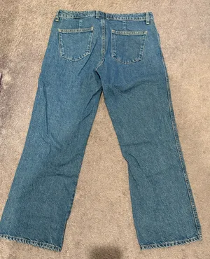 ZARA Jeans Mid-Rise Straight Leg Denim thumbnail 4