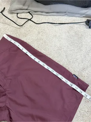 Patagonia Duway Shorts 9” Lightweight in Burgundy 8 thumbnail 11