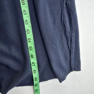 Isabel by Ingrid &‎ Isabel Navy Blue Smocked Cutout Maternity Midi Dress XL thumbnail 10