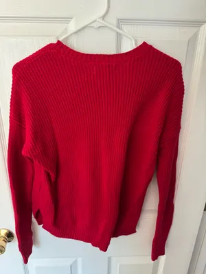 Red Hollister Sweater thumbnail 5