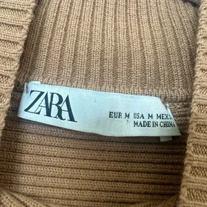 Zara Ottoman Ribbed Tan Sweater thumbnail 4