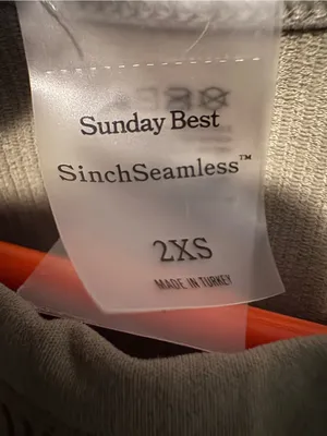 Aritzia Sunday Best SinchSeamless Ribbed Cropped Tank in Sage Green, Size XXS thumbnail 2