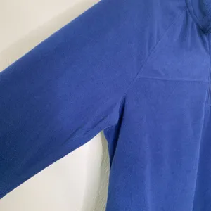 Natural Reflections Blue Fleece Pullover Top Sz XL Gorpcore Cabin Core thumbnail 8