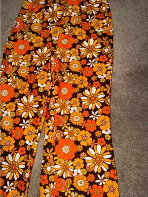 Floral Dress Pants Shein thumbnail 3