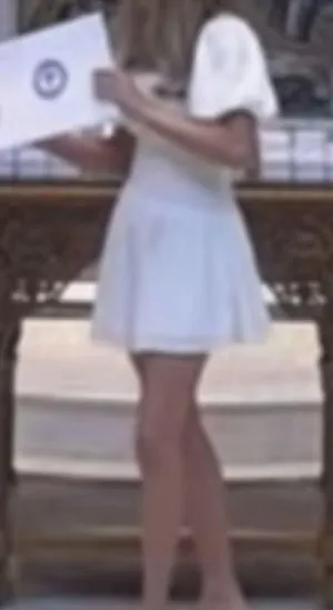 Hello Molly White Dress thumbnail 5
