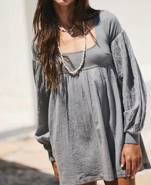 Arlo Mini Tunic Dress, Size S thumbnail 4