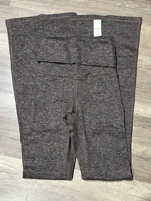 Aerie MEDIUM LONG OFFLINE By The Hugger High Waisted Foldover Flare Legging thumbnail 5