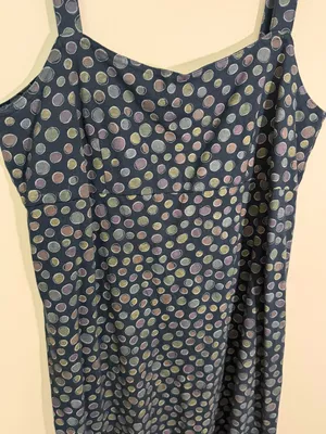 Vintage Fresh Produce Colorful Dots Sundress thumbnail 4