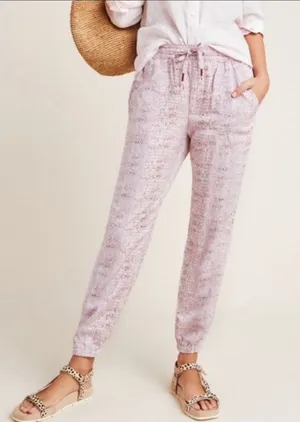 ANTHROPOLOGIE Orana Printed Joggers thumbnail 1