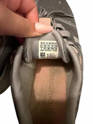Womens Adidas Puremotion Gray Pink Running Shoes Size 7 thumbnail 4