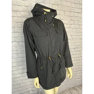 Vintage BOGNER Hooded black ladies ski jacket size medium thumbnail 4