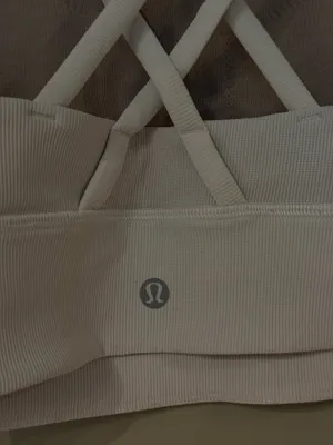White Lululemon Tank 6 Racerback thumbnail 3