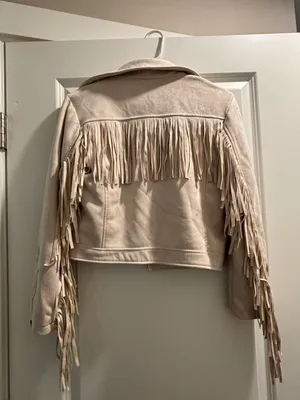 Edikted Tan Leather Jacket thumbnail 2