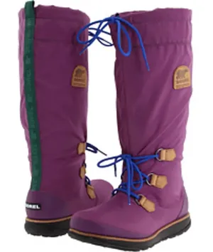 Sorel Damen Retro ‘88 Purple Waterproof Tall Rain Boot Size 5.5 Style NL1708-505 thumbnail 1