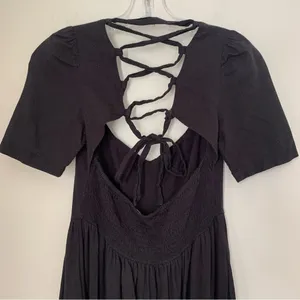 Free People Frances Tie Back Midi Dress thumbnail 5