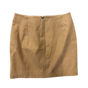 Free People Skirt Size 4 Modern Femme Vegan Leather Mini Camel Tan High Waisted thumbnail 2