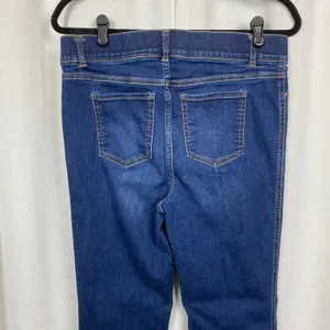 Spanx Midnight Shade Pull On Flare Jeans Sz.L thumbnail 12