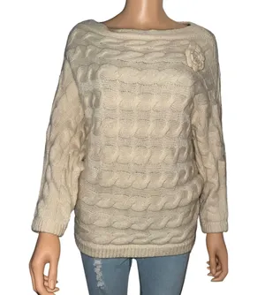Military Hippie Bat Wing Sleeve Sweater thumbnail 3