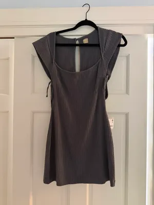 Free People Grey Dress thumbnail 3