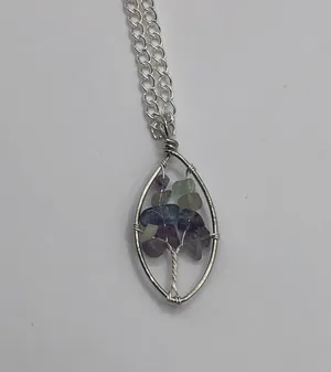Amethyst Necklace Purple thumbnail 2