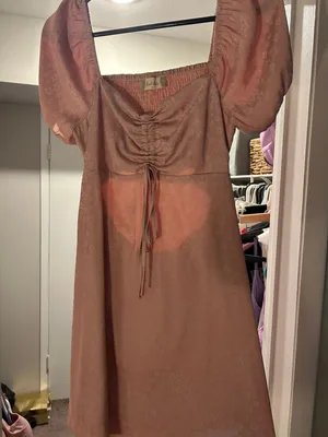 Altar'd State Pink Mini Dress thumbnail 1